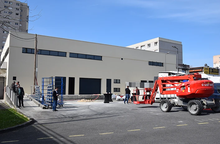 Réhabilitation après incendie à Cergy