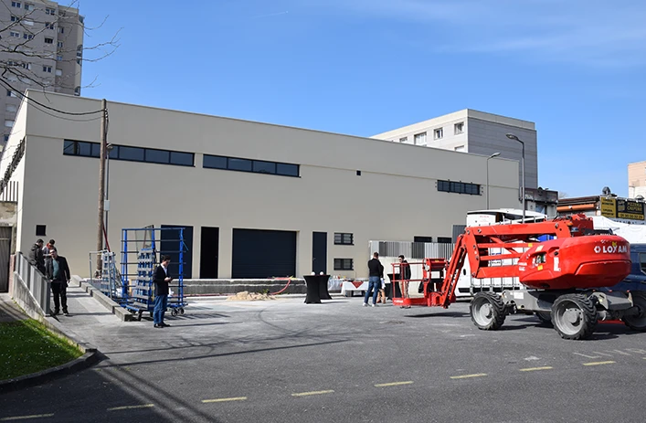 Réhabilitation après incendie à Cergy